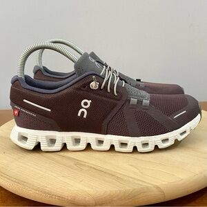 On Cloud 5 Mulberry Eclipse Running Shoe Sneakers Women’s 7.5 Workout Athletic